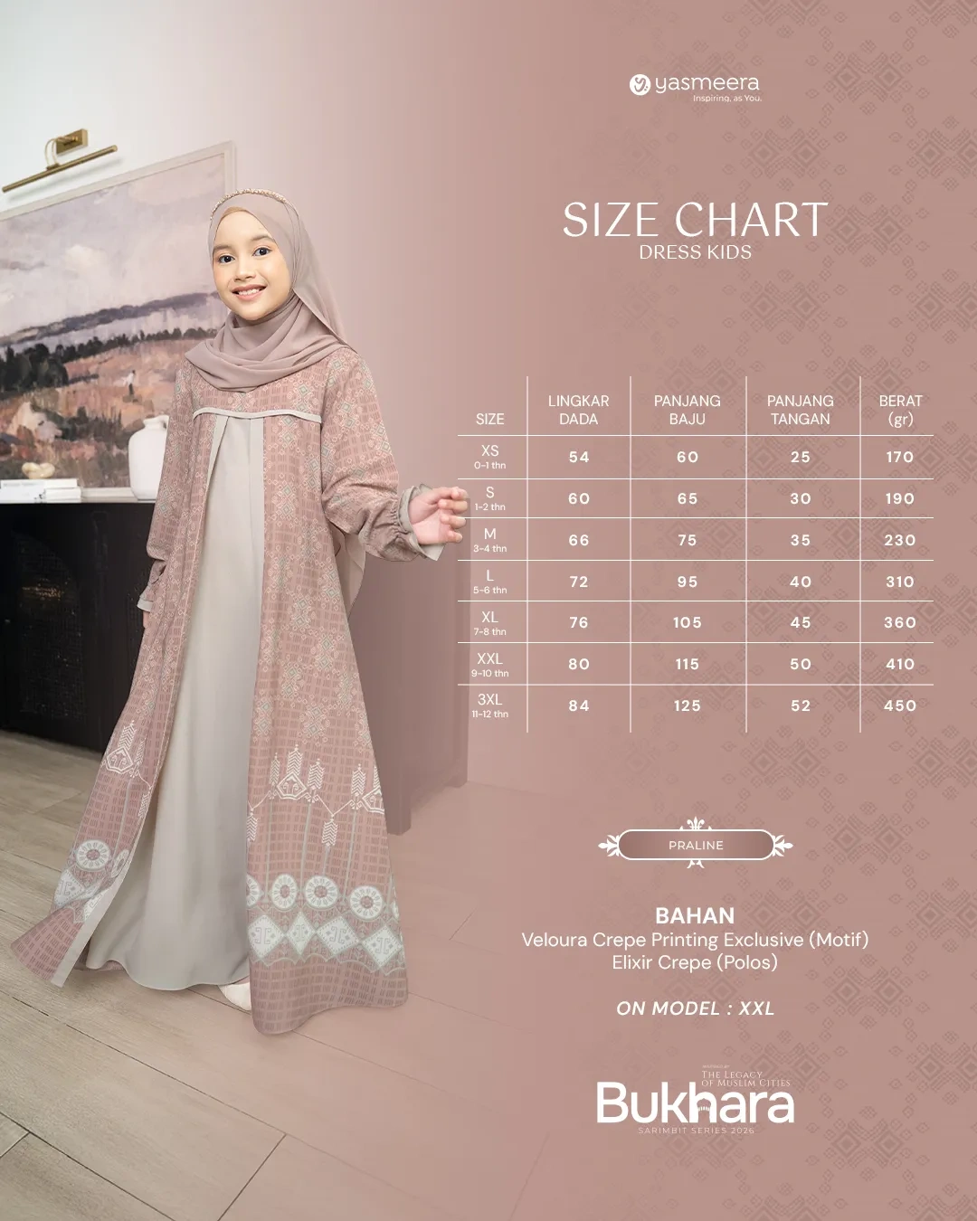 Yasmeera - BUKHARA SERIES - PRALINE thumb 9