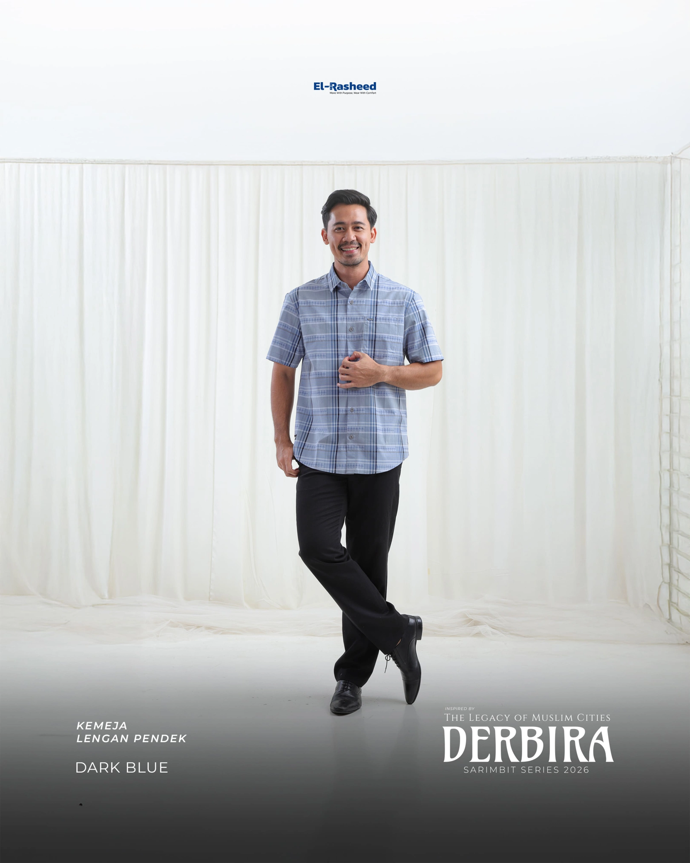 KEMEJA DERBIRA LENGAN PENDEK DEWASA GRADE B thumb 32