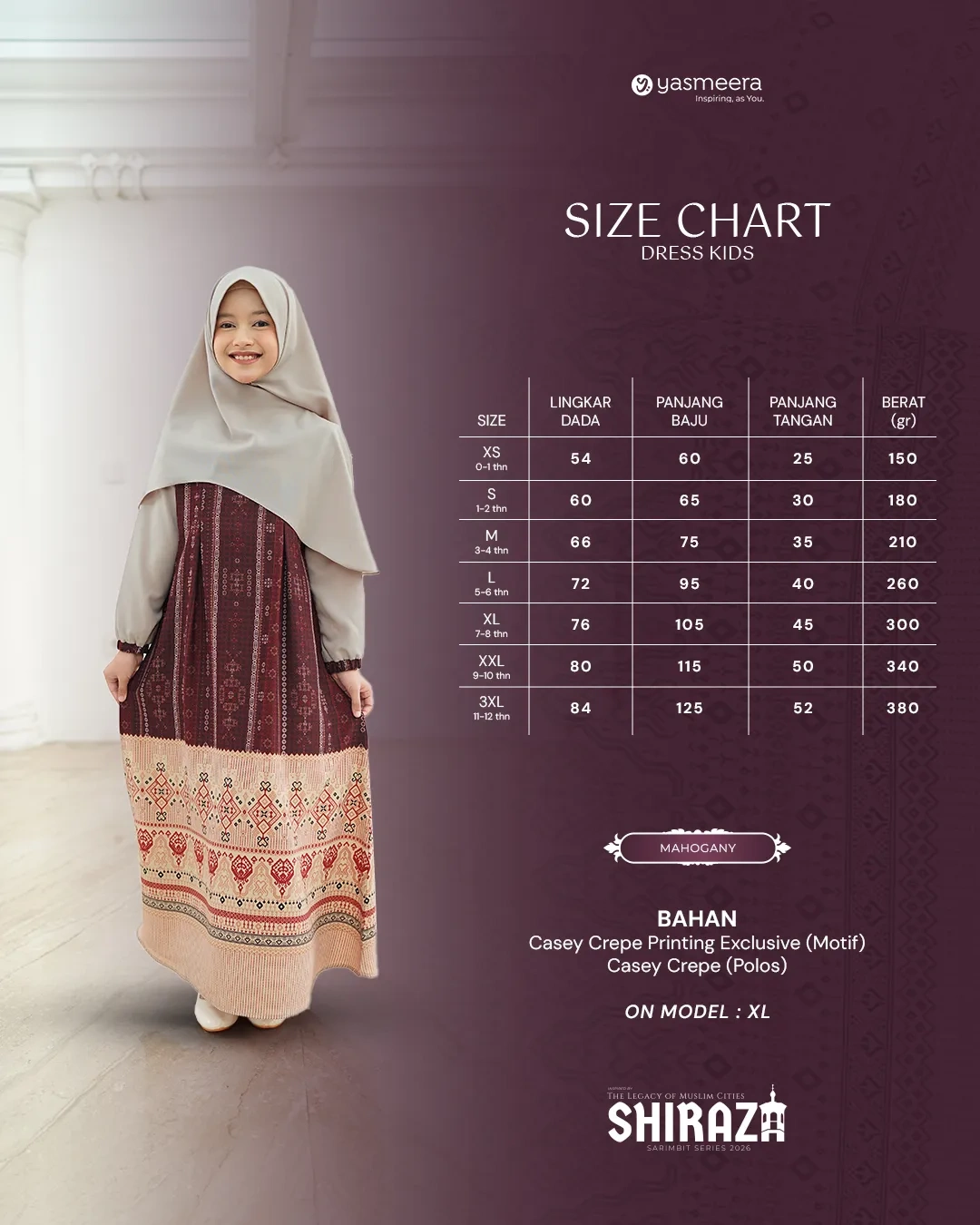 Yasmeera - SHIRAZA SERIES - MAHOGANY thumb 15