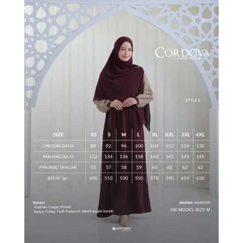 Yasmeera - GAMIS CORDOVA ANAK thumb 21