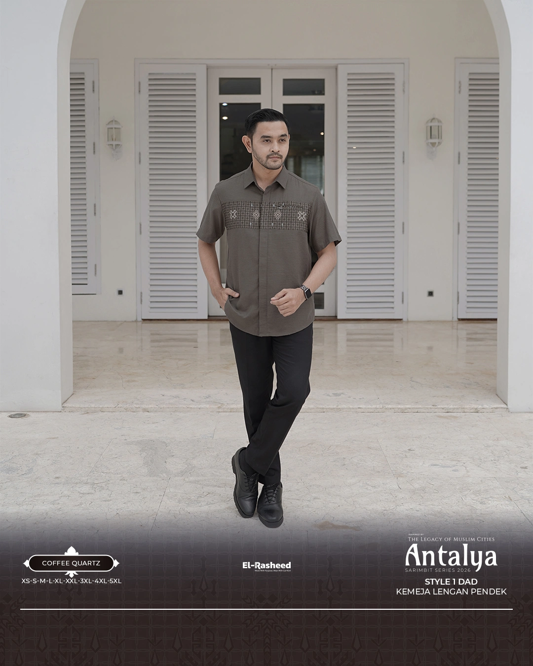 KEMEJA ANTALYA LENGAN PENDEK DEWASA GRADE B thumb 12