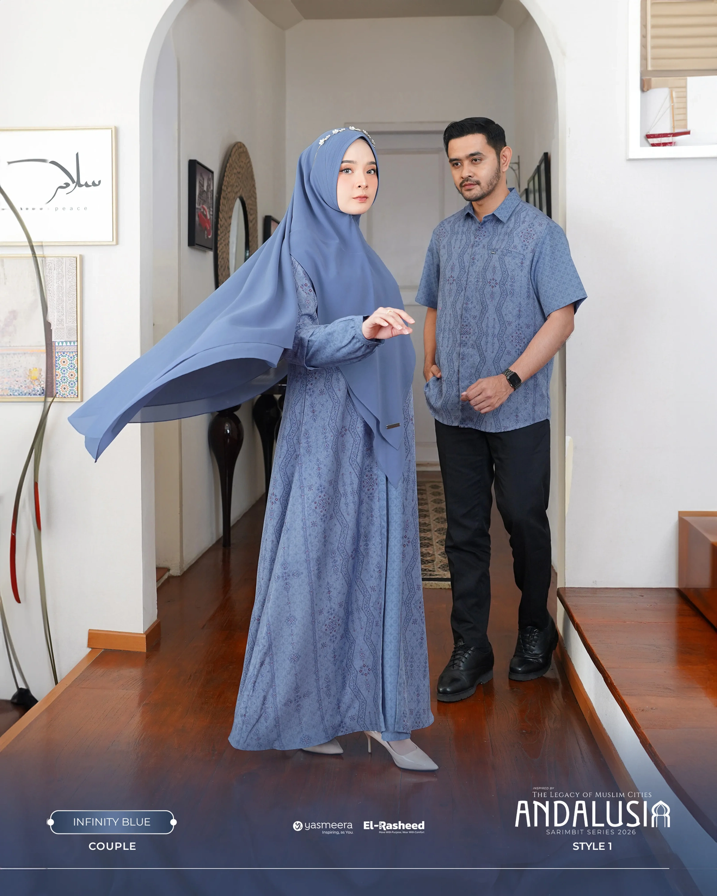 Yasmeera - ANDALUSIA SERIES - INFINITY BLUE thumb 48
