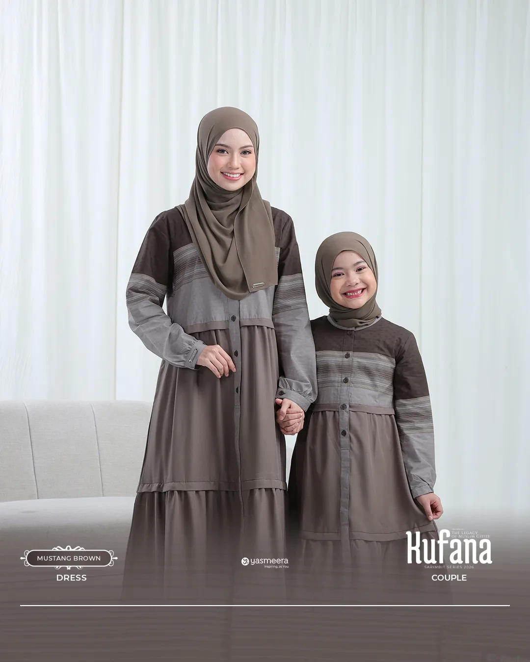 Yasmeera - KUFANA SERIES - MUSTANG BROWN thumb 47