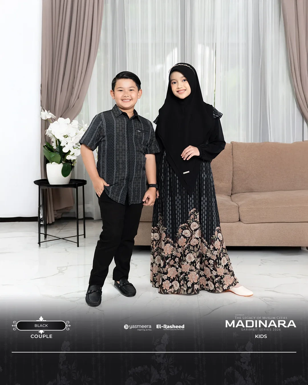Yasmeera - MADINARA SERIES - BLACK thumb 9