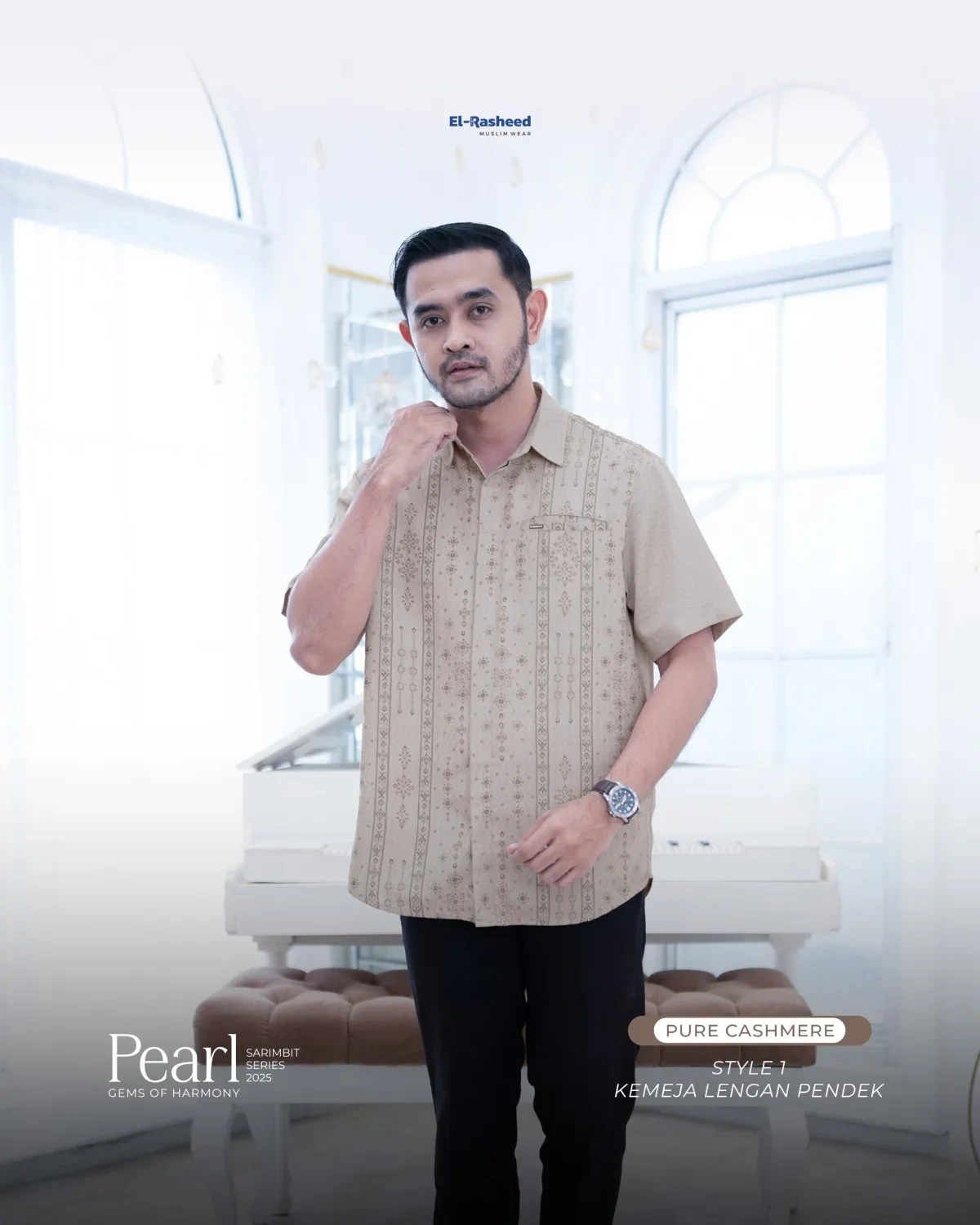 Yasmeera - SARIMBIT 2025 PEARL SERIES WARNA PURE CHASMERE thumb 2