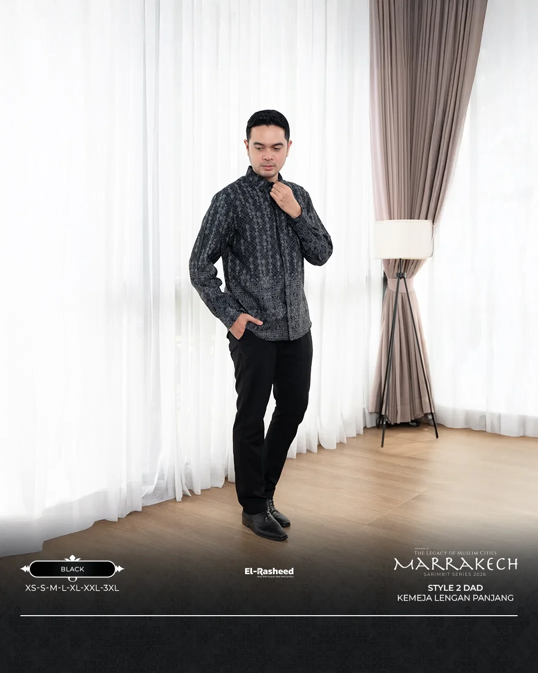 Yasmeera - KEMEJA MARRAKECH LENGAN PANJANG DEWASA GRADE B thumb 22