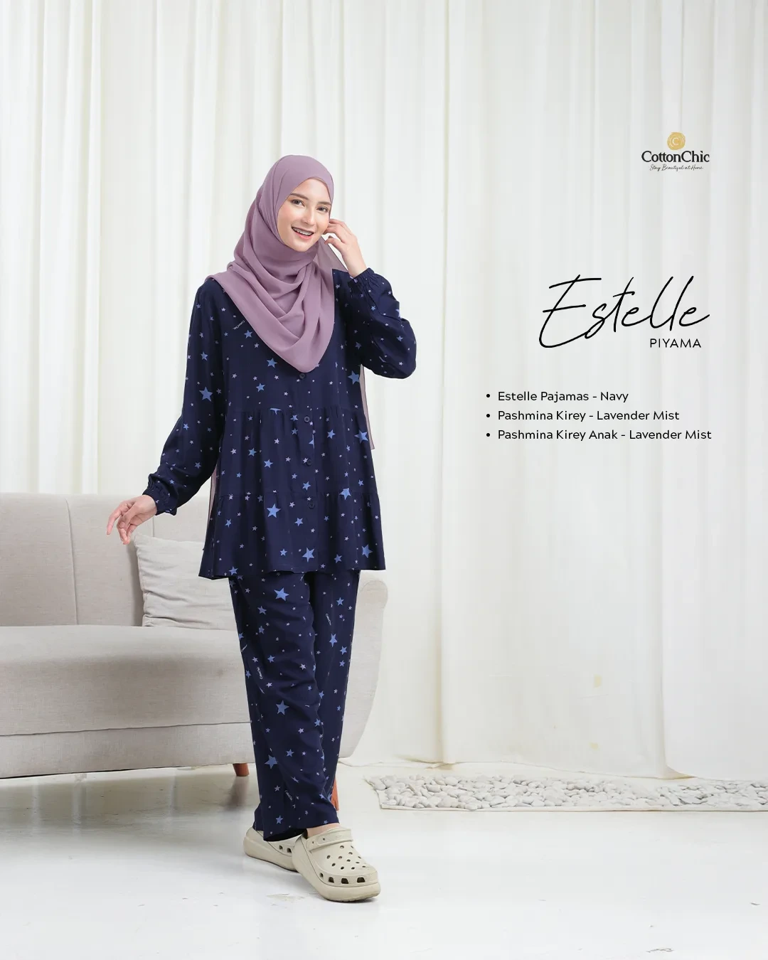 Yasmeera - PAJAMAS ESTELLE DEWASA GRADE B thumb 13