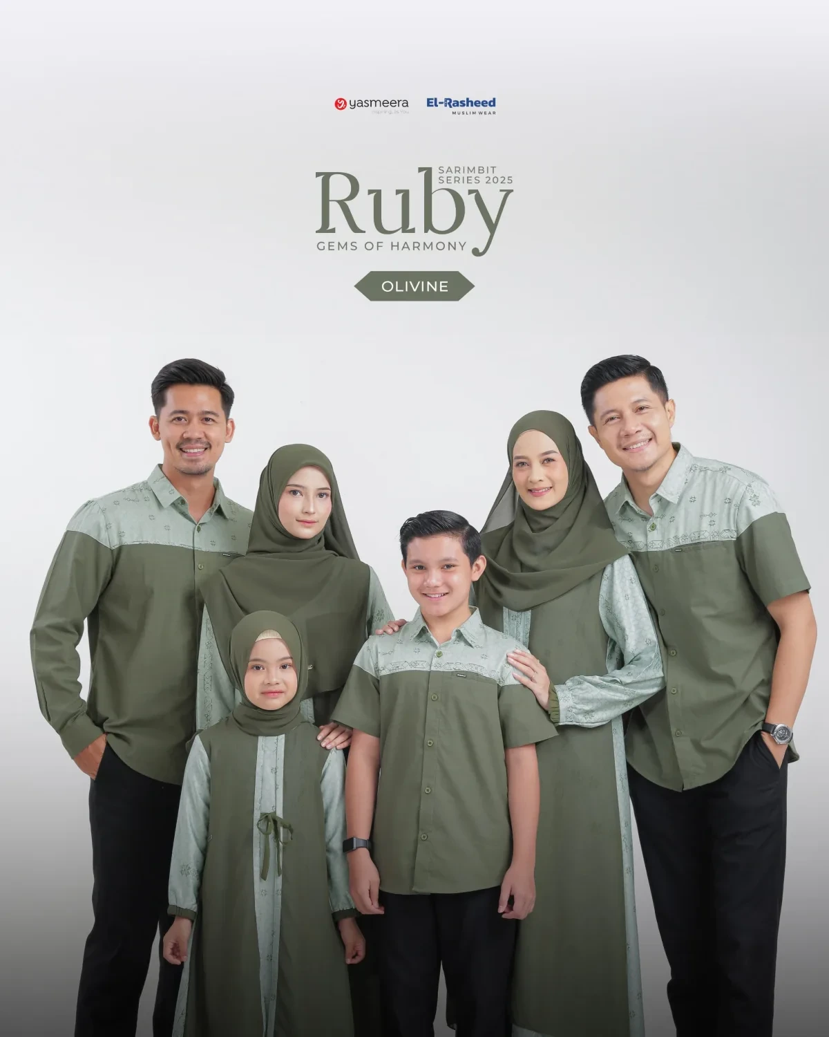 Yasmeera - SARIMBIT 2025 RUBY SERIES WARNA OLIVINE thumb 9