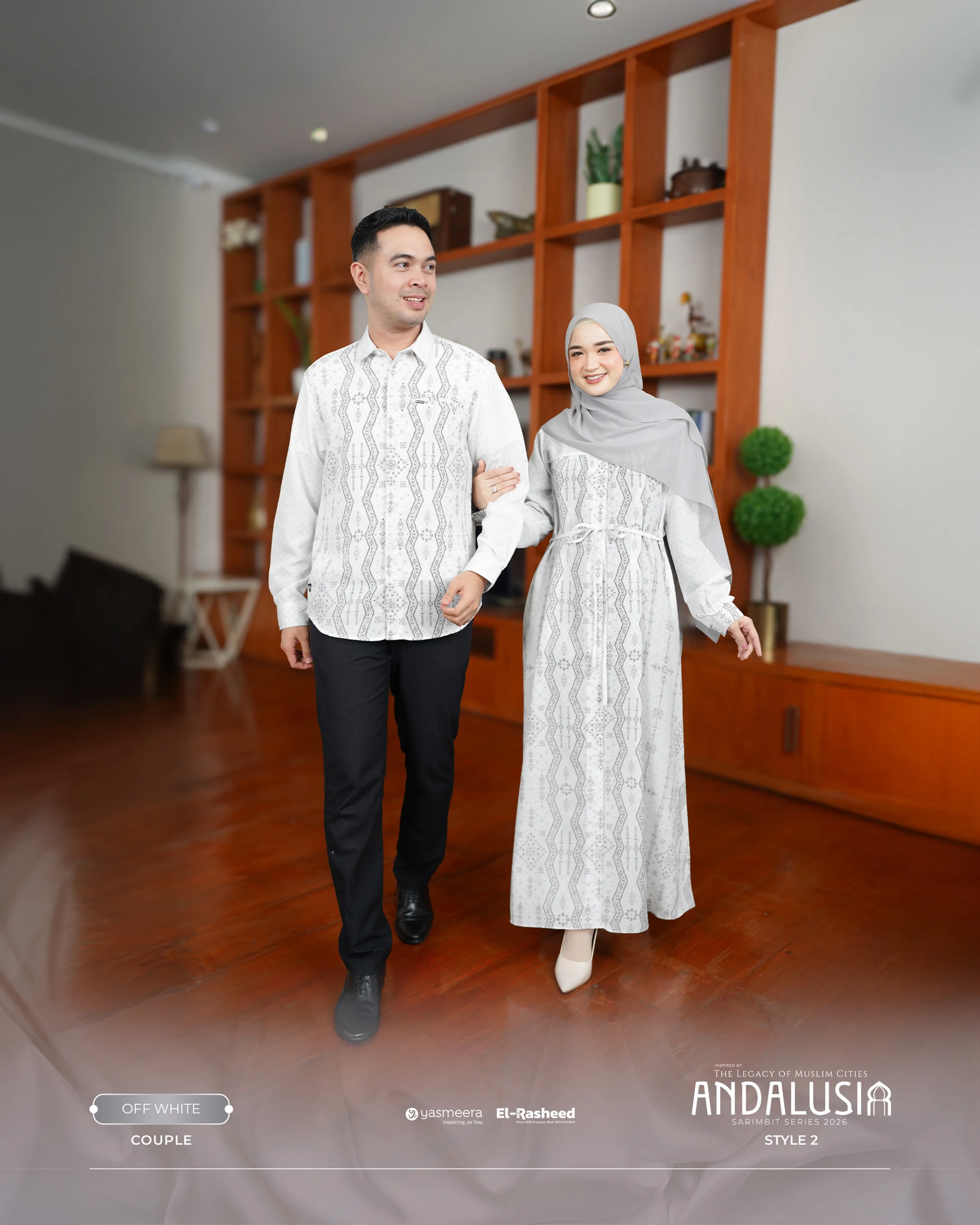 Yasmeera - ANDALUSIA SERIES - OFF WHITE thumb 50