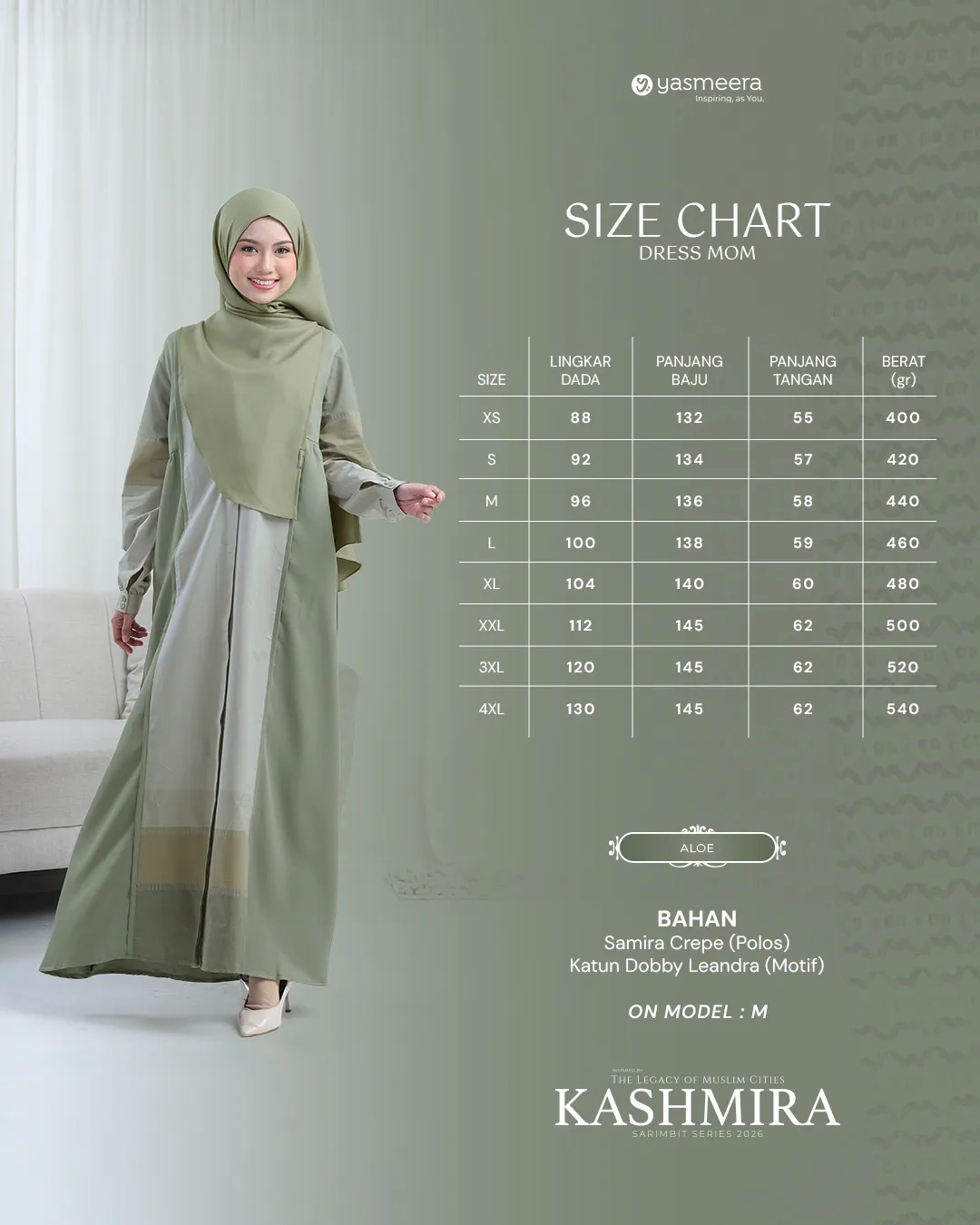 Yasmeera - KASHMIRA SERIES - ALOE thumb 12