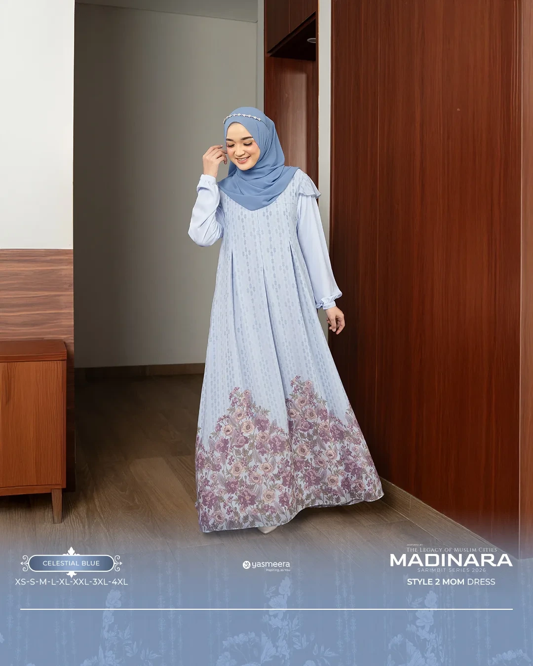 Yasmeera - GAMIS MADINARA STYLE 2 DEWASA GRADE B thumb 48