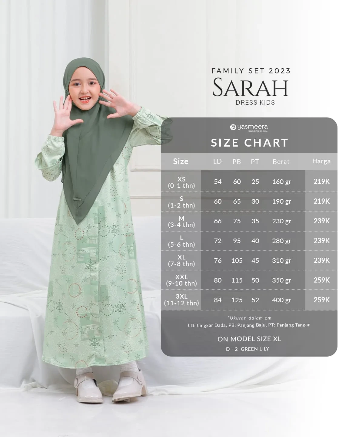 Yasmeera - GAMIS SARAH ANAK thumb 29