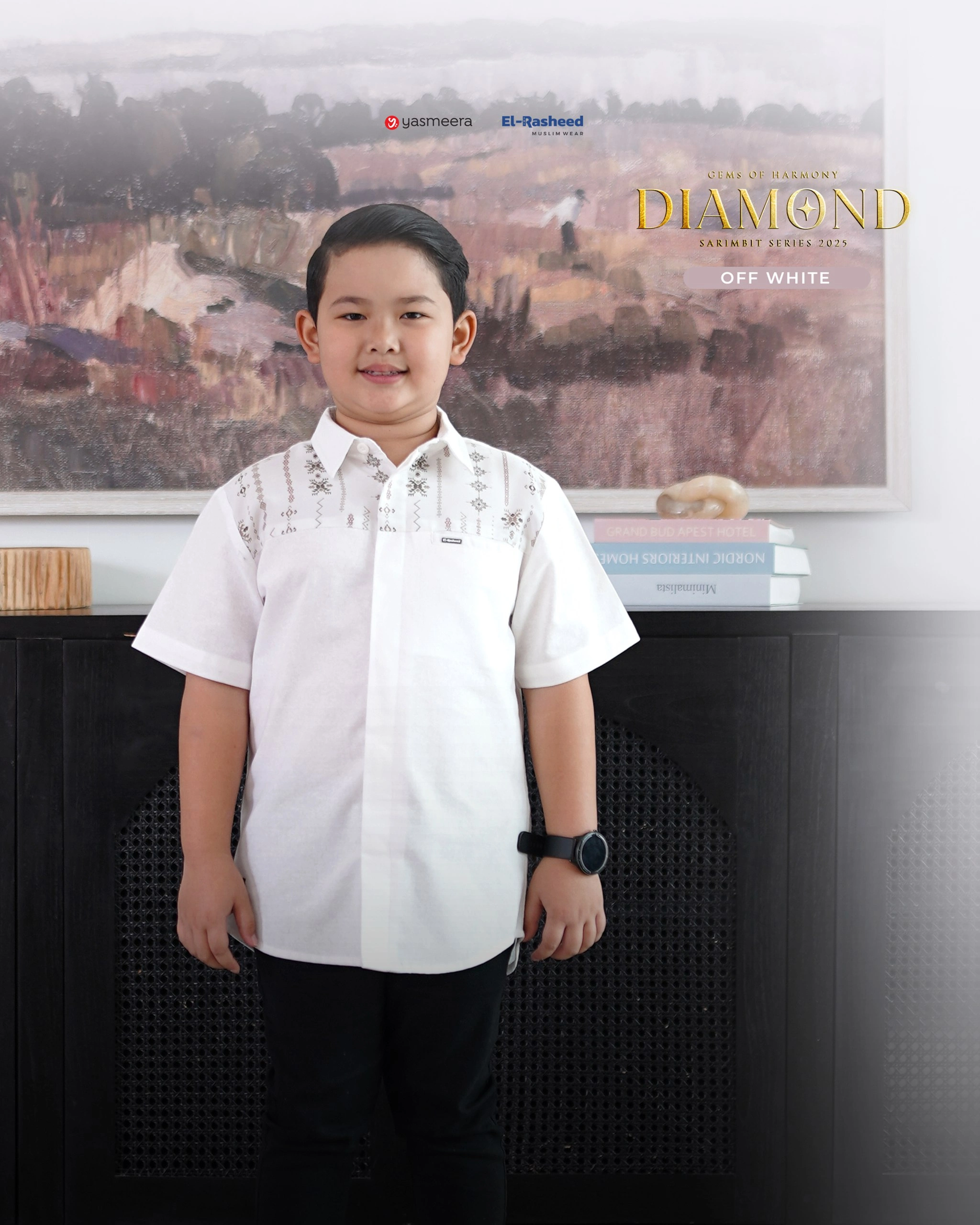 SARIMBIT 2025 DIAMOND SERIES WARNA OFF WHITE thumb 1