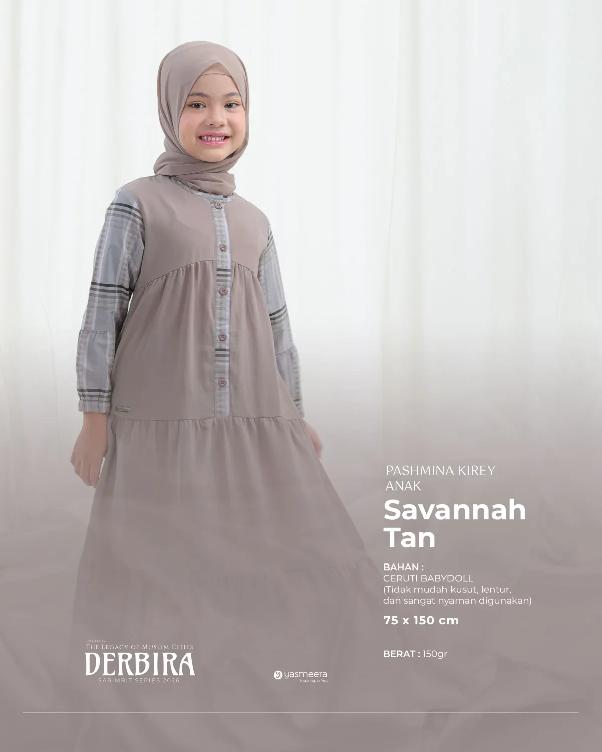 Yasmeera - KHIMAR & PASHMINA SARIMBIT 2026 VOL 2 (DERBIRA) thumb 2