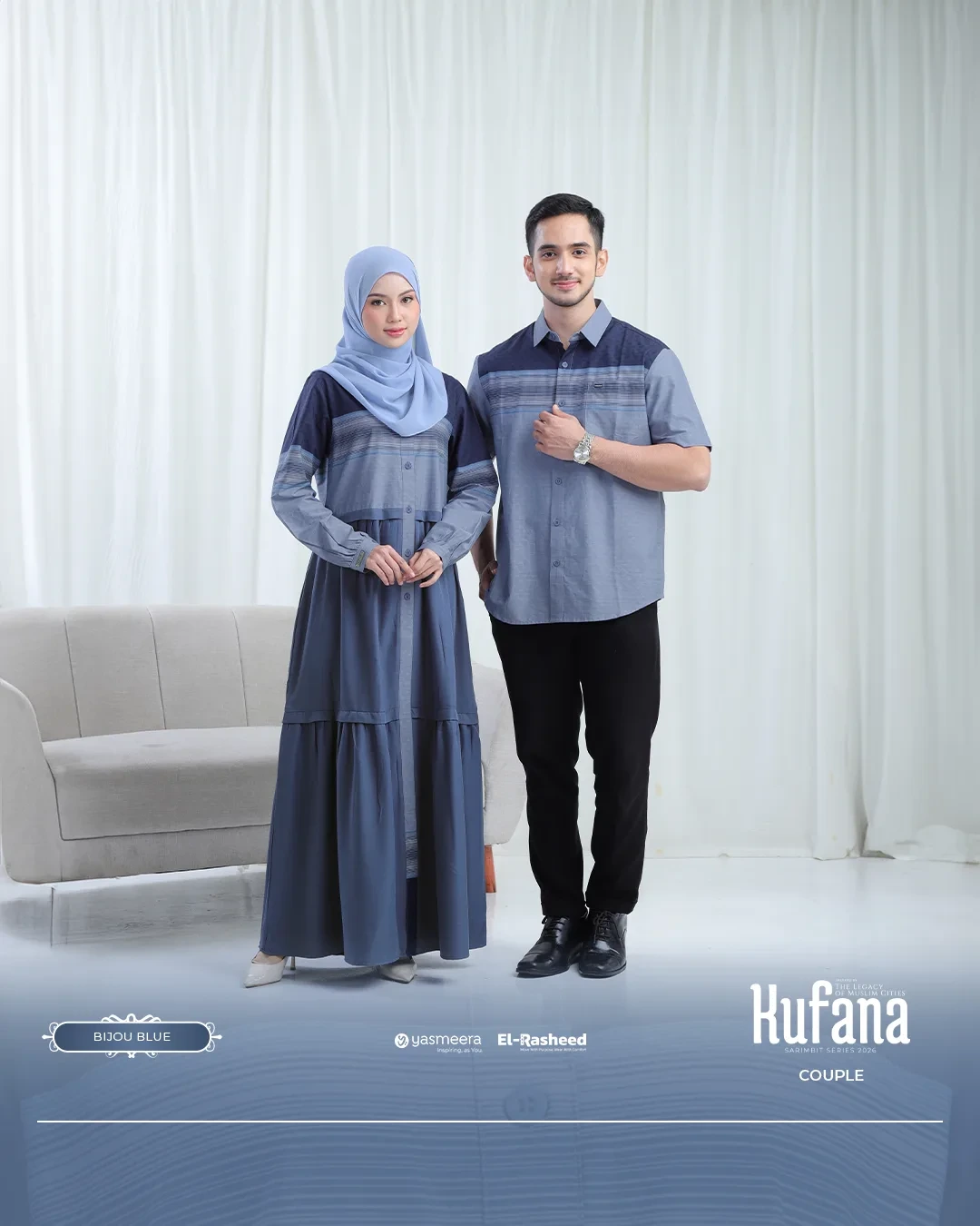 Yasmeera - KUFANA SERIES - BIJOU BLUE thumb 49