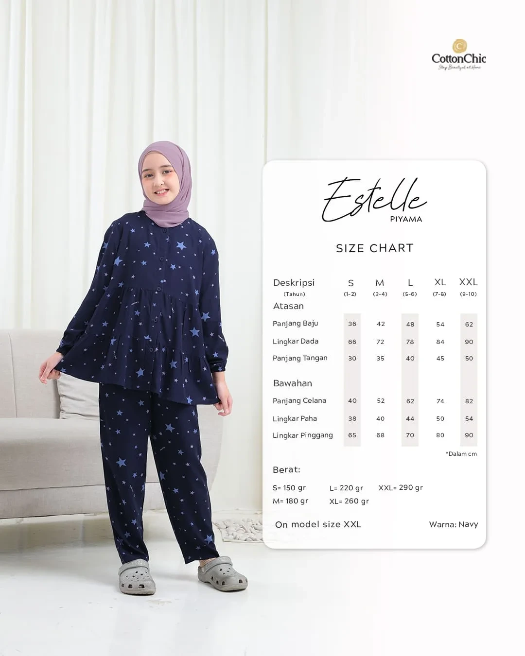 Yasmeera - PAJAMAS ESTELLE ANAK GRADE B thumb 26
