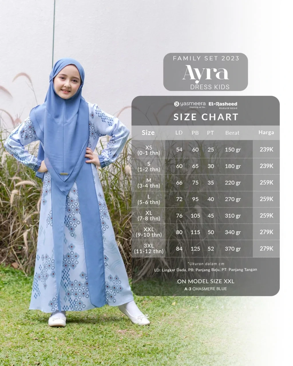 Yasmeera - GAMIS AYRA ANAK thumb 31