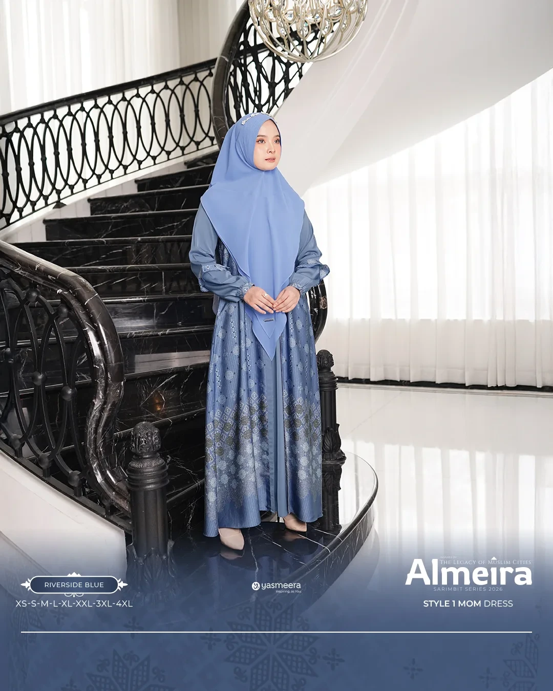 Yasmeera - GAMIS ALMEIRA STYLE 1 DEWASA GRADE B thumb 13