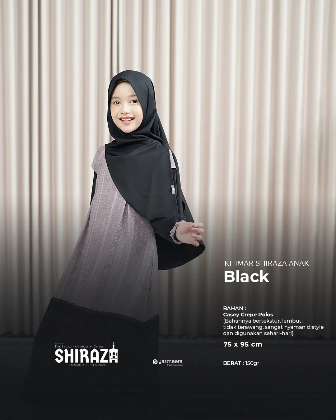 Yasmeera - KHIMAR SHIRAZA SARIMBIT 2026