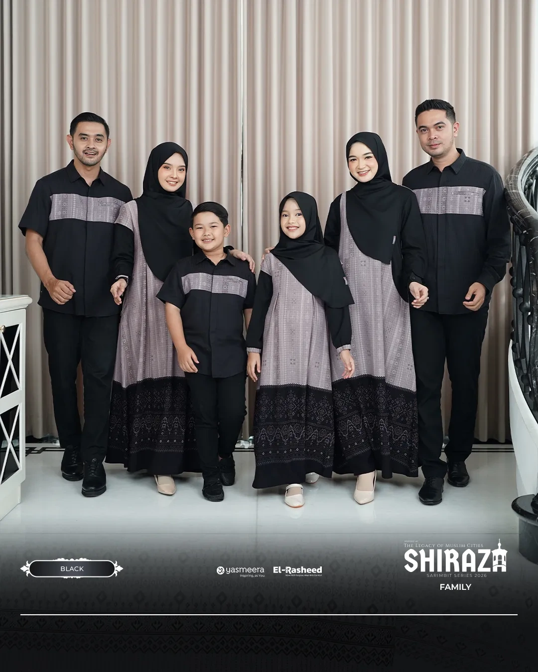 Yasmeera - SHIRAZA SERIES - BLACK