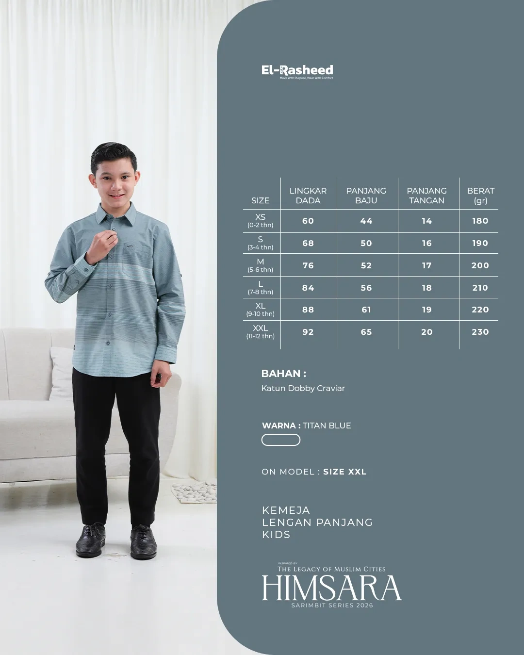 Yasmeera - HIMSARA SERIES - TITAN BLUE thumb 6