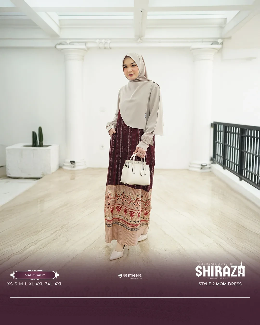 Yasmeera - GAMIS SHIRAZA STYLE 2 DEWASA GRADE B thumb 28