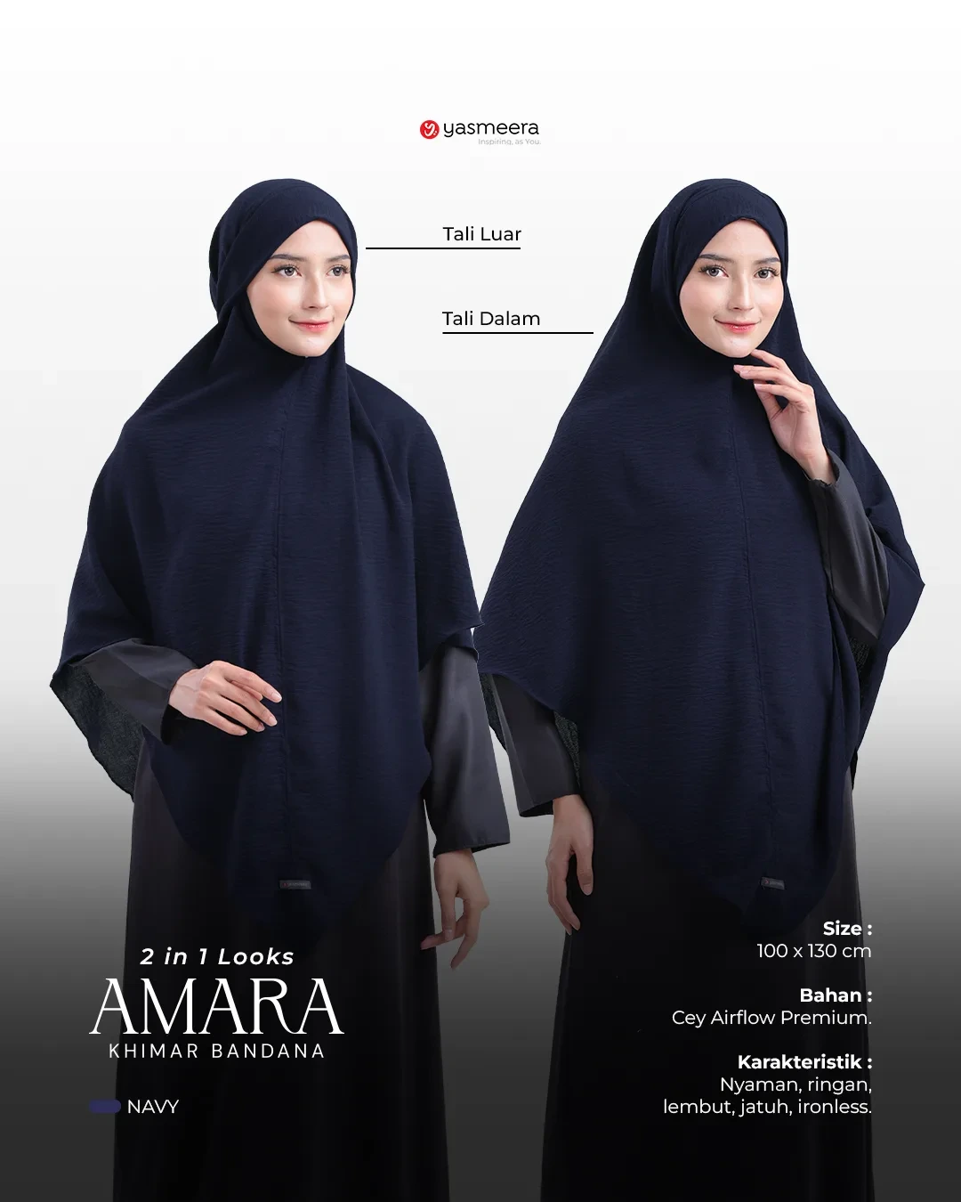 KHIMAR BANDANA AMARA thumb 10