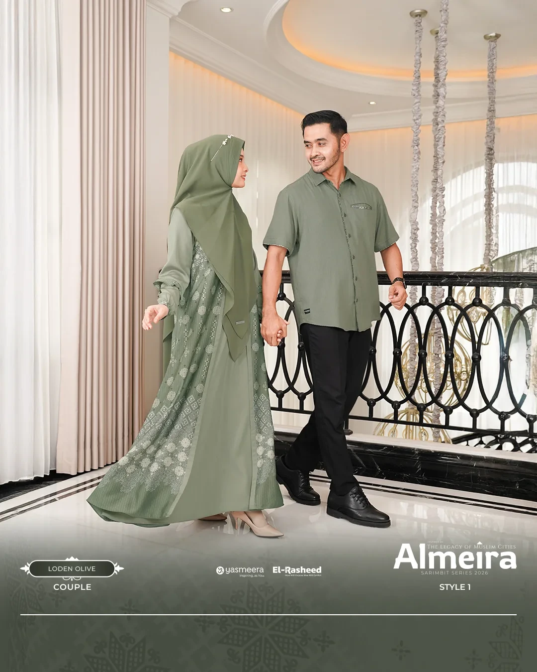 Yasmeera - ALMEIRA SERIES - LODEN OLIVE thumb 60