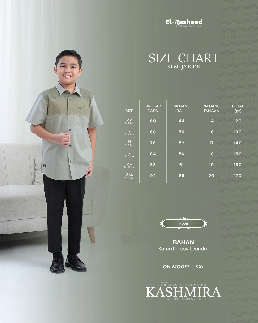 KEMEJA KASHMIRA ANAK GRADE B thumb 19