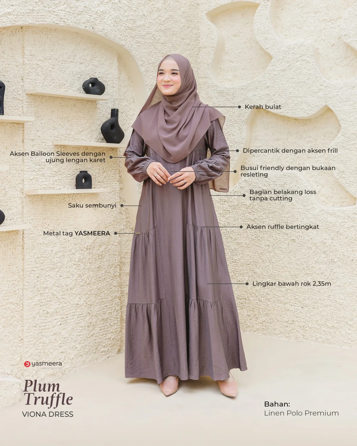 Yasmeera - GAMIS VIONA GRADE B thumb 38