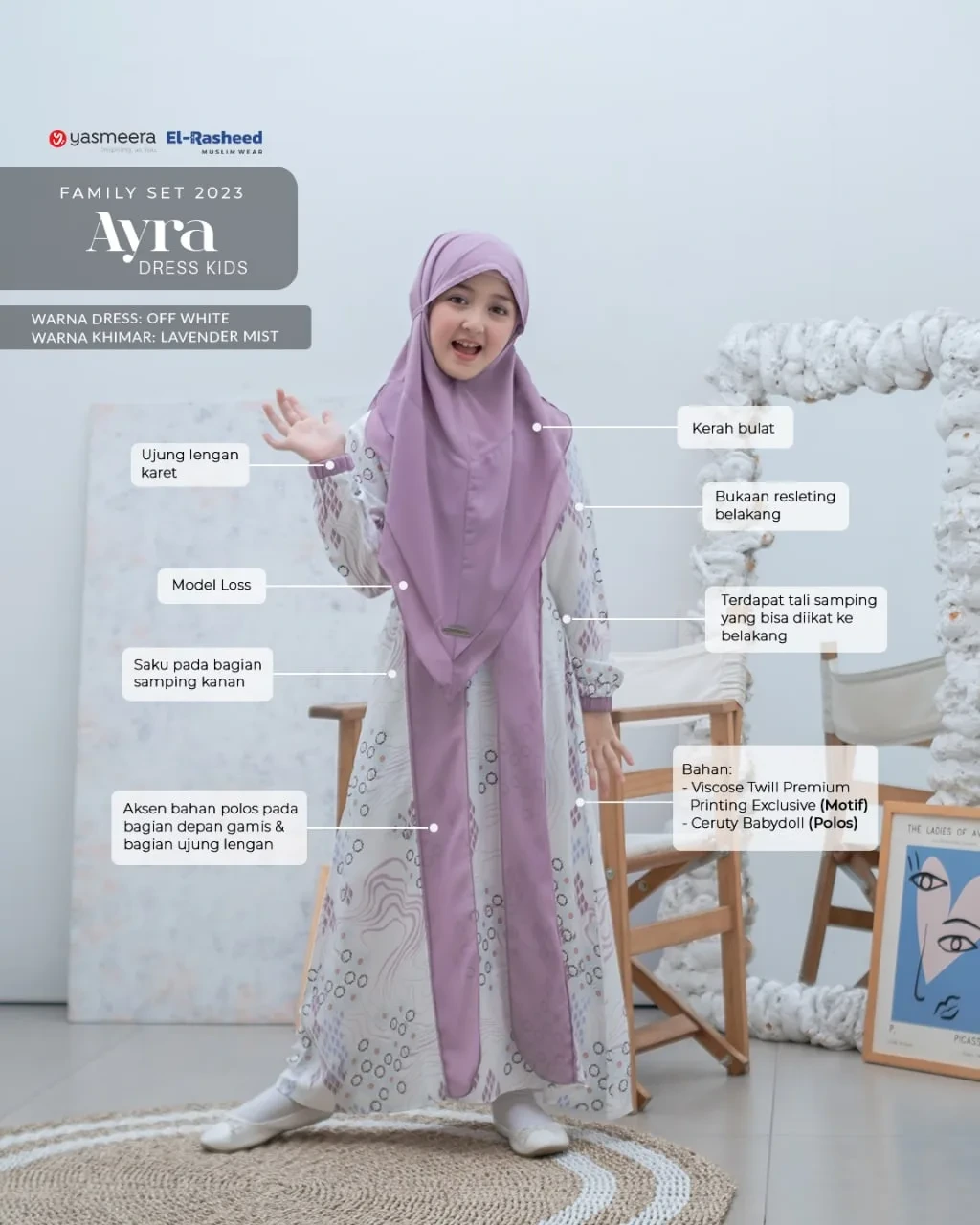 Yasmeera - GAMIS AYRA ANAK thumb 54