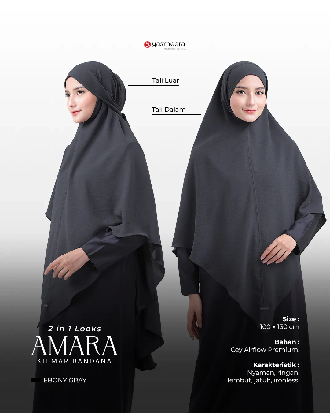 KHIMAR BANDANA AMARA thumb 10