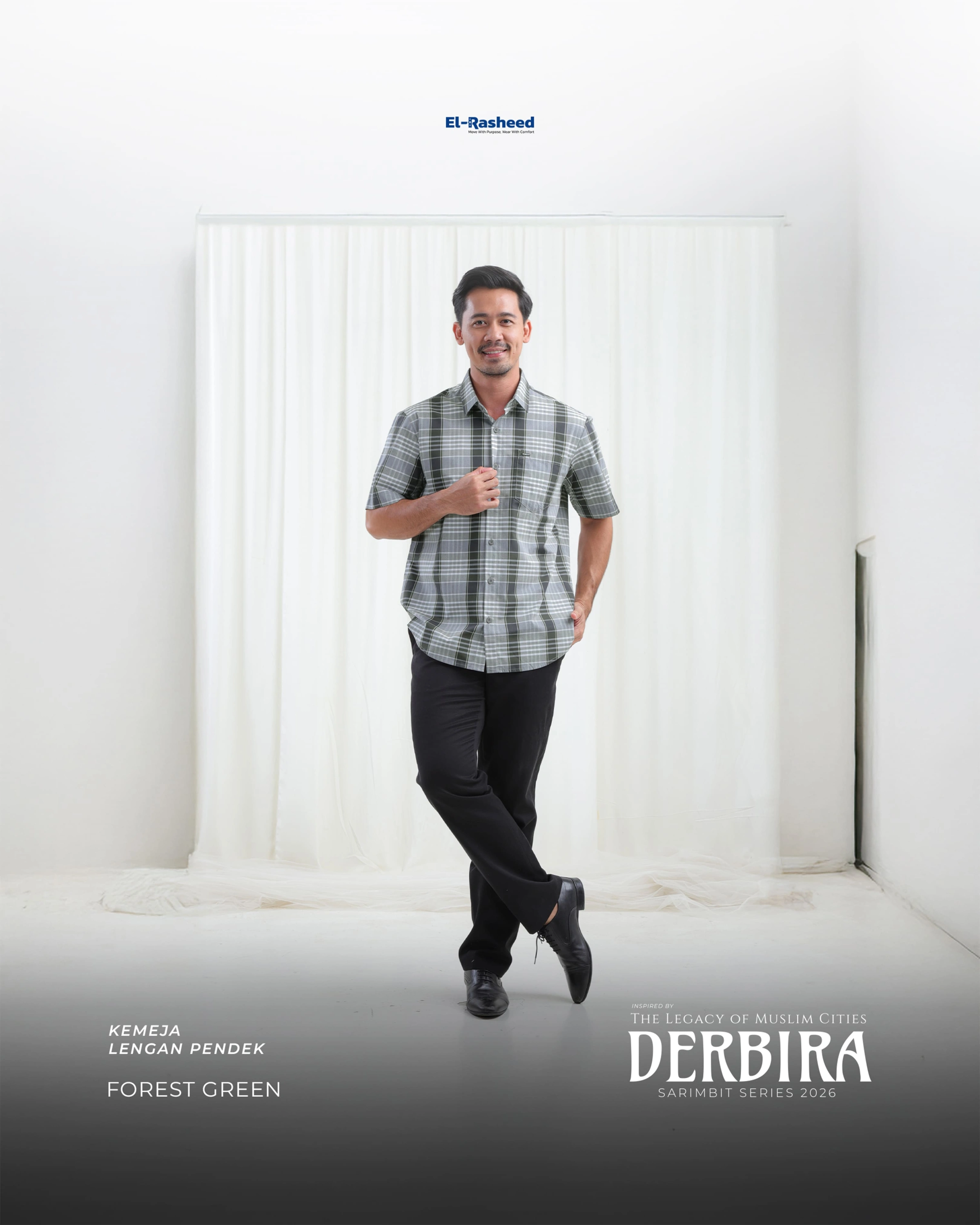 KEMEJA DERBIRA LENGAN PENDEK DEWASA GRADE B thumb 47