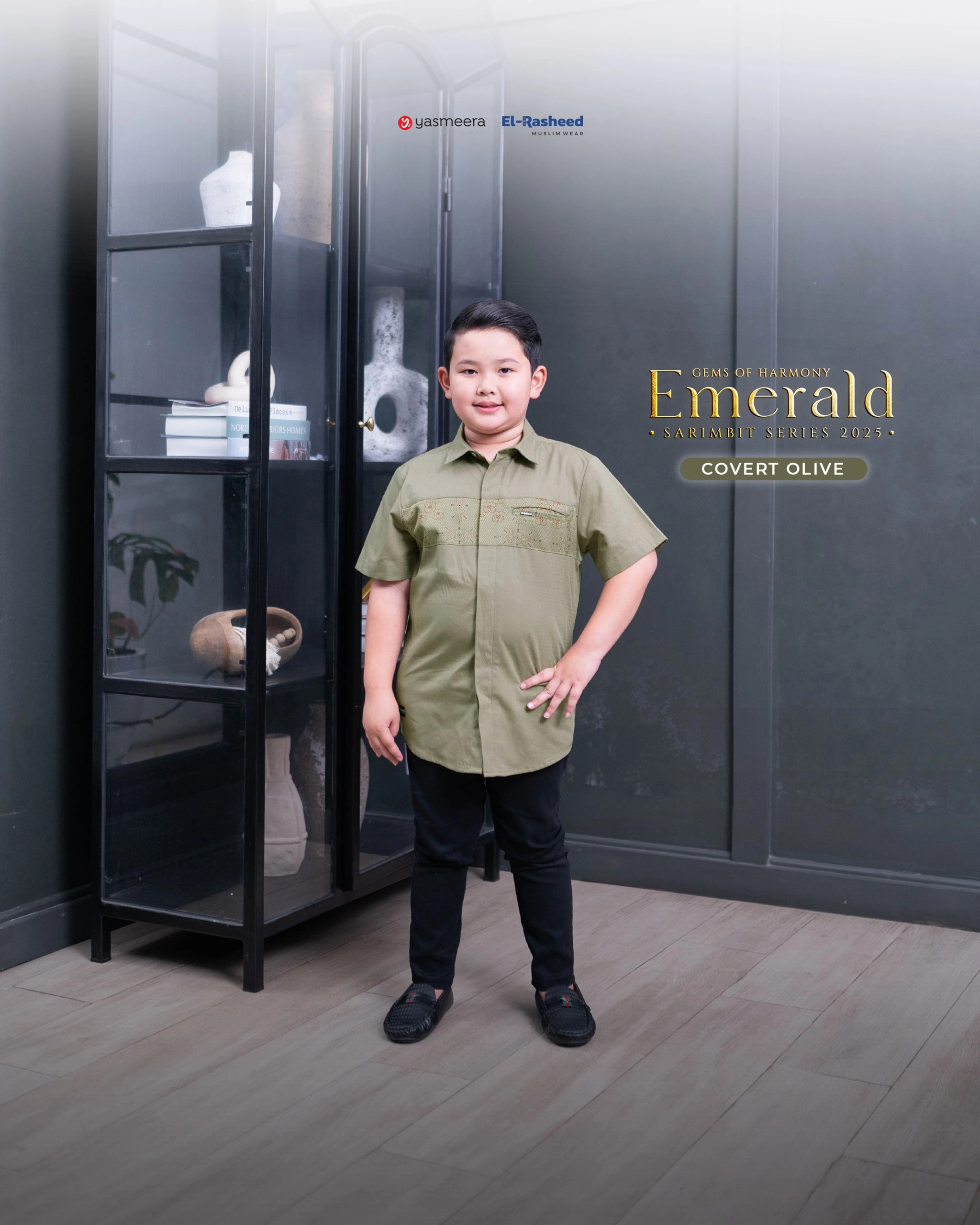 SARIMBIT 2025 EMERALD SERIES WARNA COVERT OLIVE thumb 1