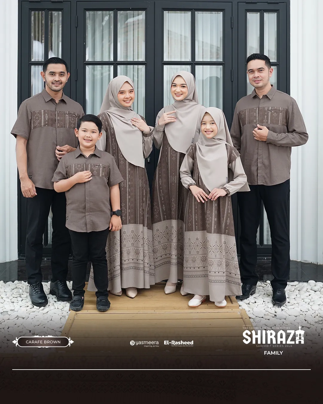 Yasmeera - SHIRAZA SERIES - CARAFE BROWN