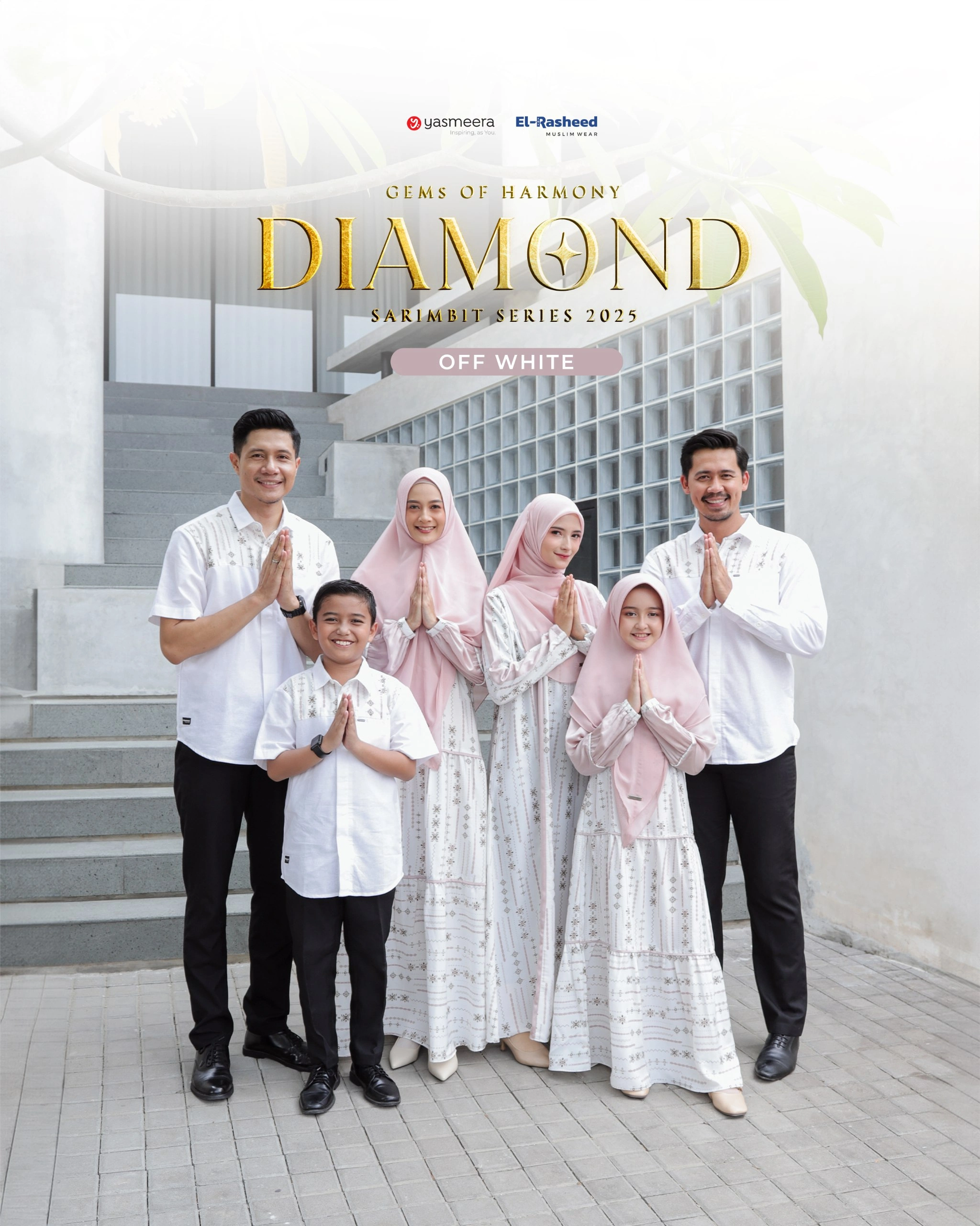 SARIMBIT 2025 DIAMOND SERIES WARNA OFF WHITE