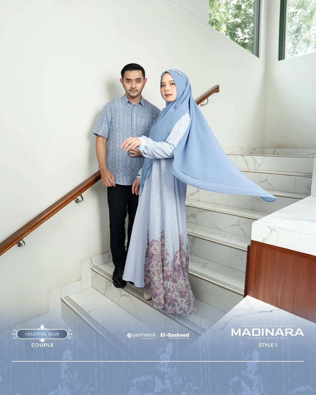 Yasmeera - MADINARA SERIES - CELESTIAL BLUE thumb 50