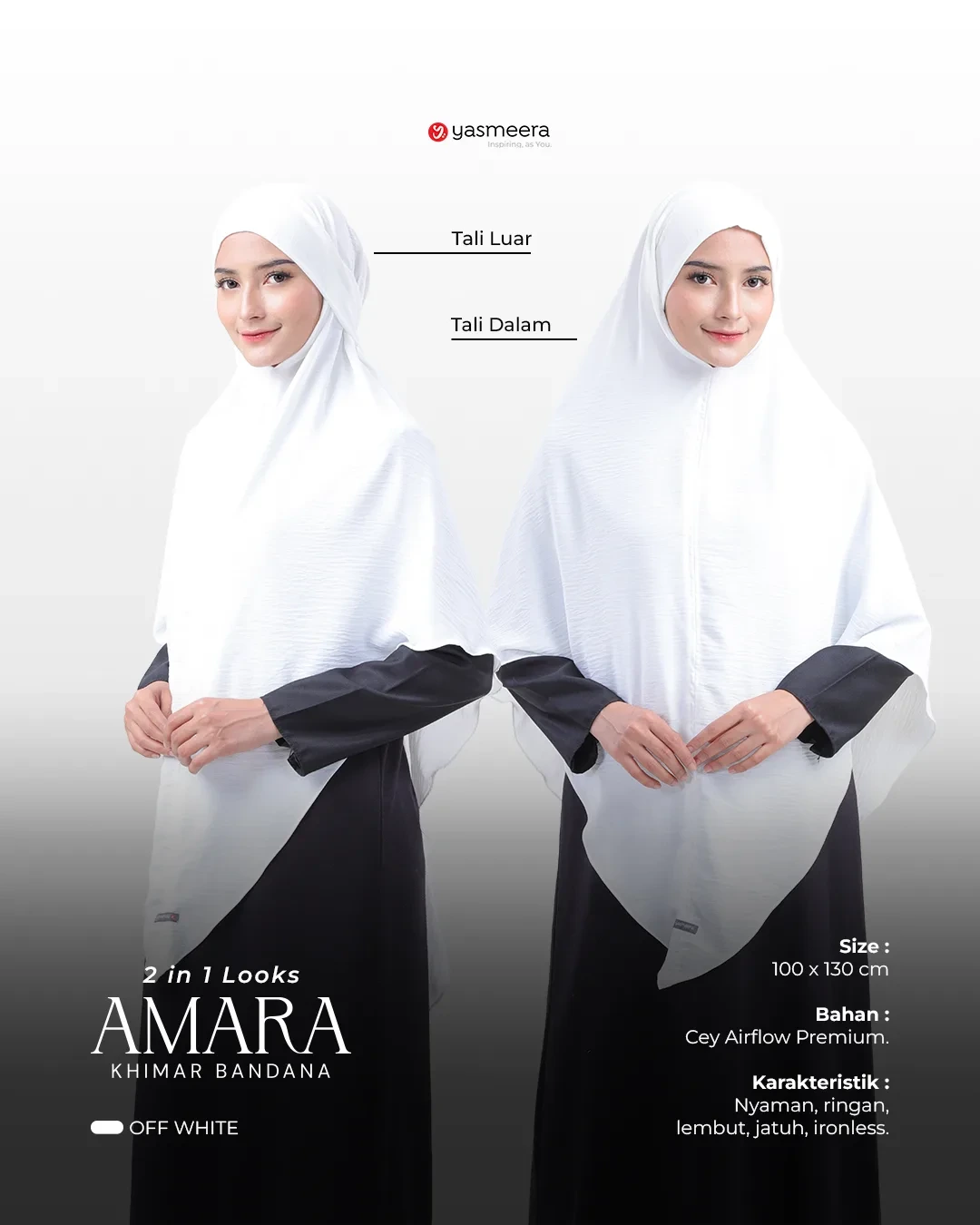 KHIMAR BANDANA AMARA thumb 6