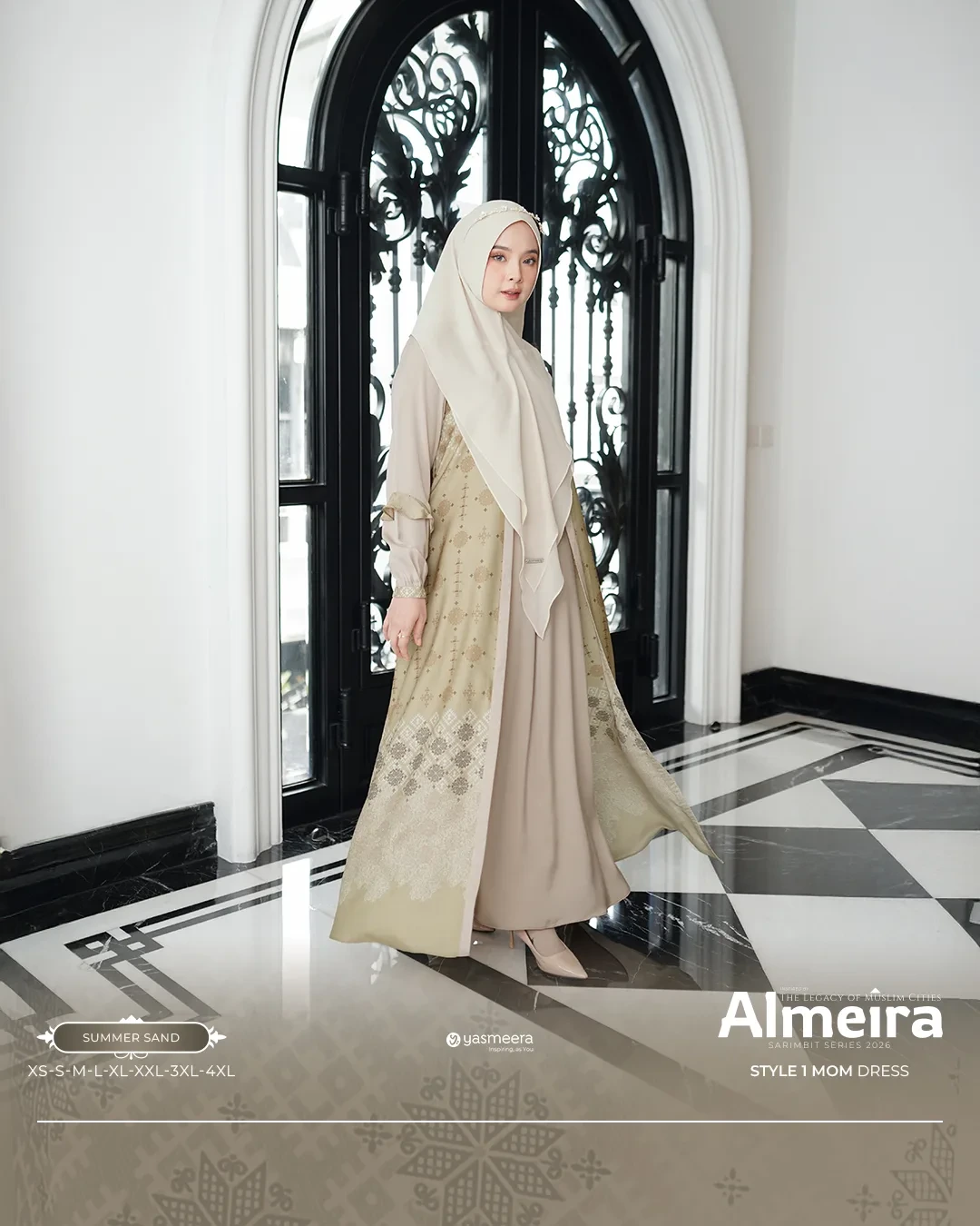 Yasmeera - GAMIS ALMEIRA STYLE 1 DEWASA GRADE B thumb 2