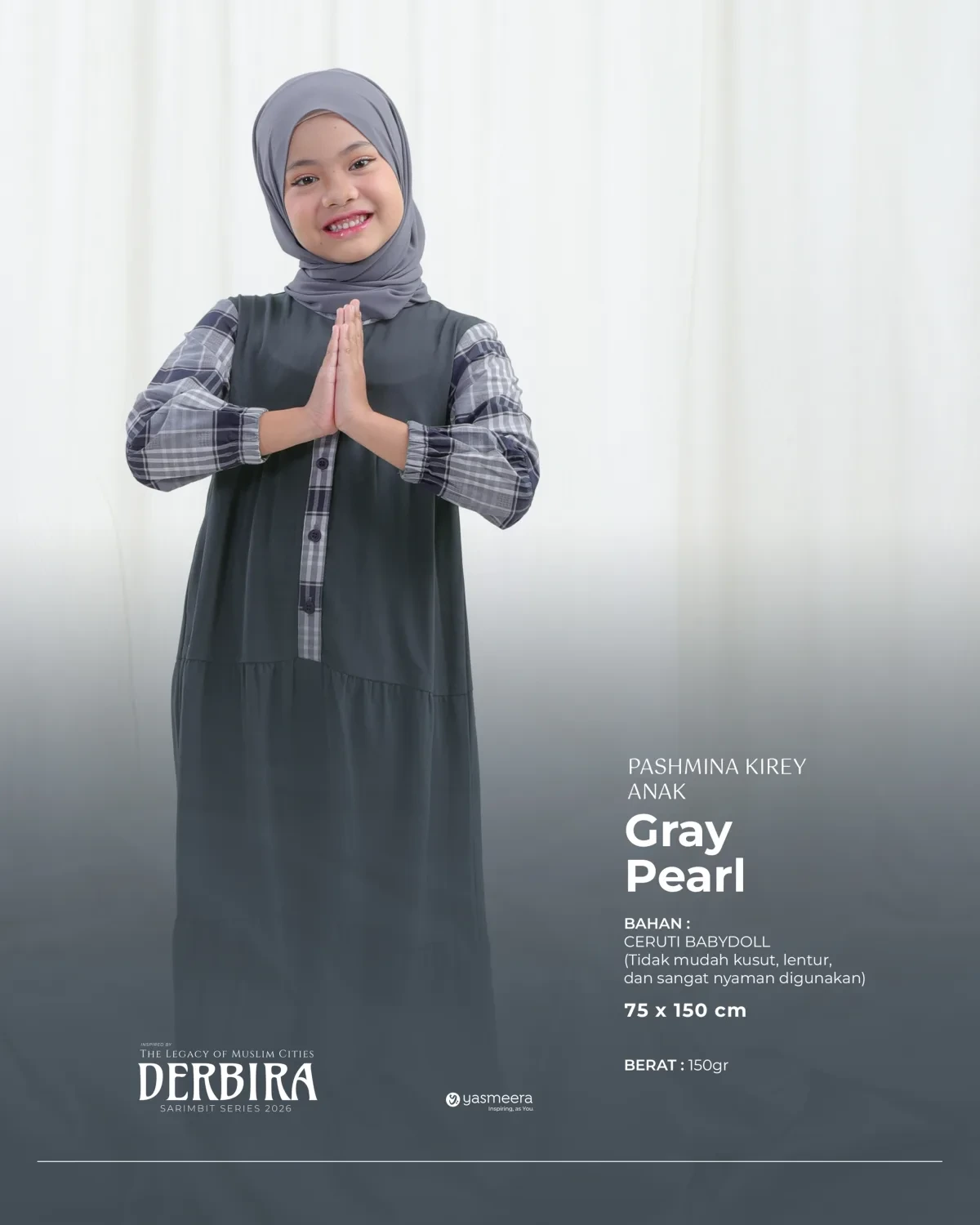 Yasmeera - KHIMAR & PASHMINA SARIMBIT 2026 VOL 2 (DERBIRA) thumb 6