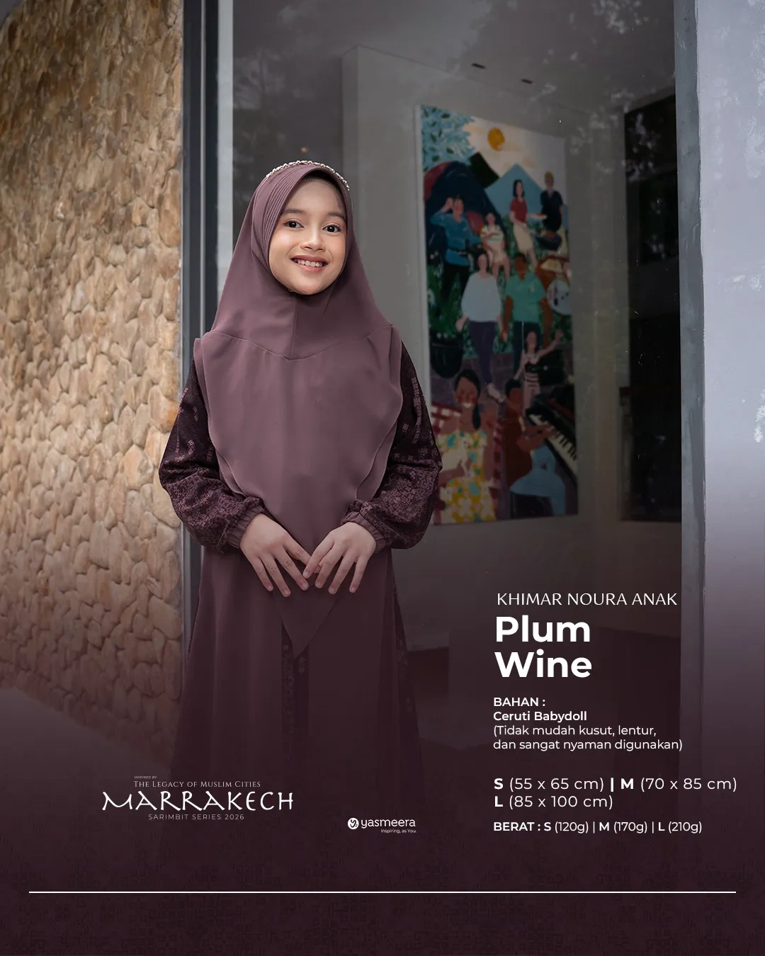 Yasmeera - KHIMAR & PASHMINA SARIMBIT 2026 (MARRAKECH) thumb 14