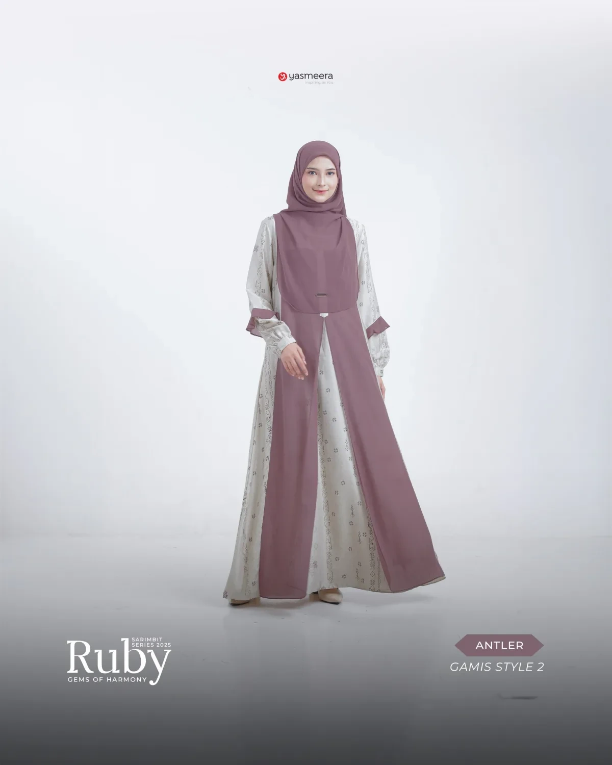 Yasmeera - SARIMBIT 2025 RUBY SERIES WARNA ANTLER thumb 5