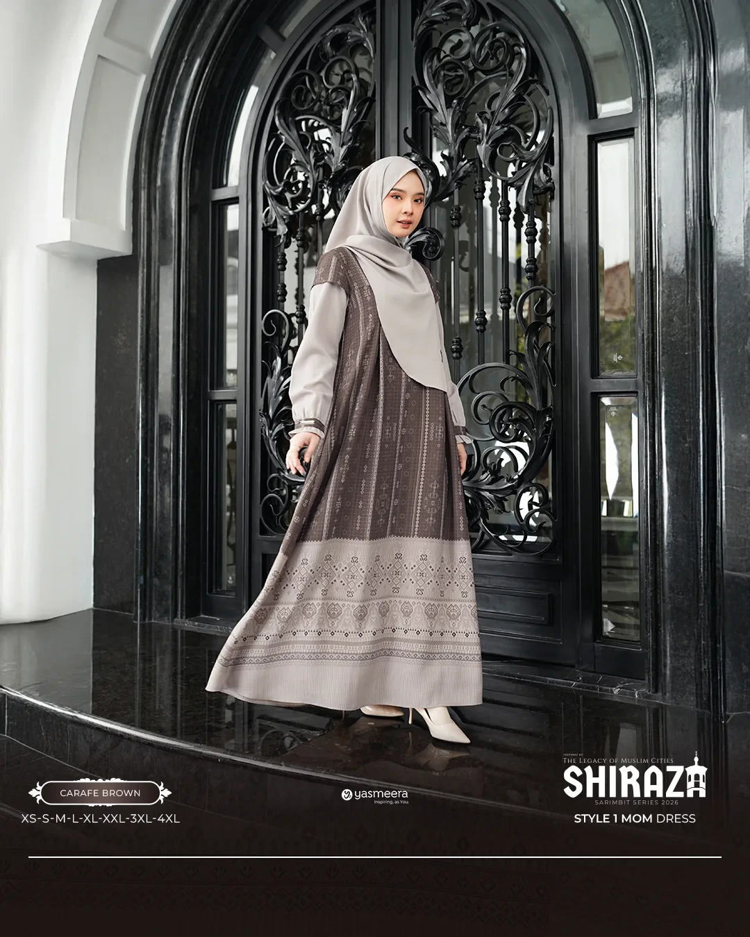 Yasmeera - GAMIS SHIRAZA STYLE 1 DEWASA GRADE B thumb 33