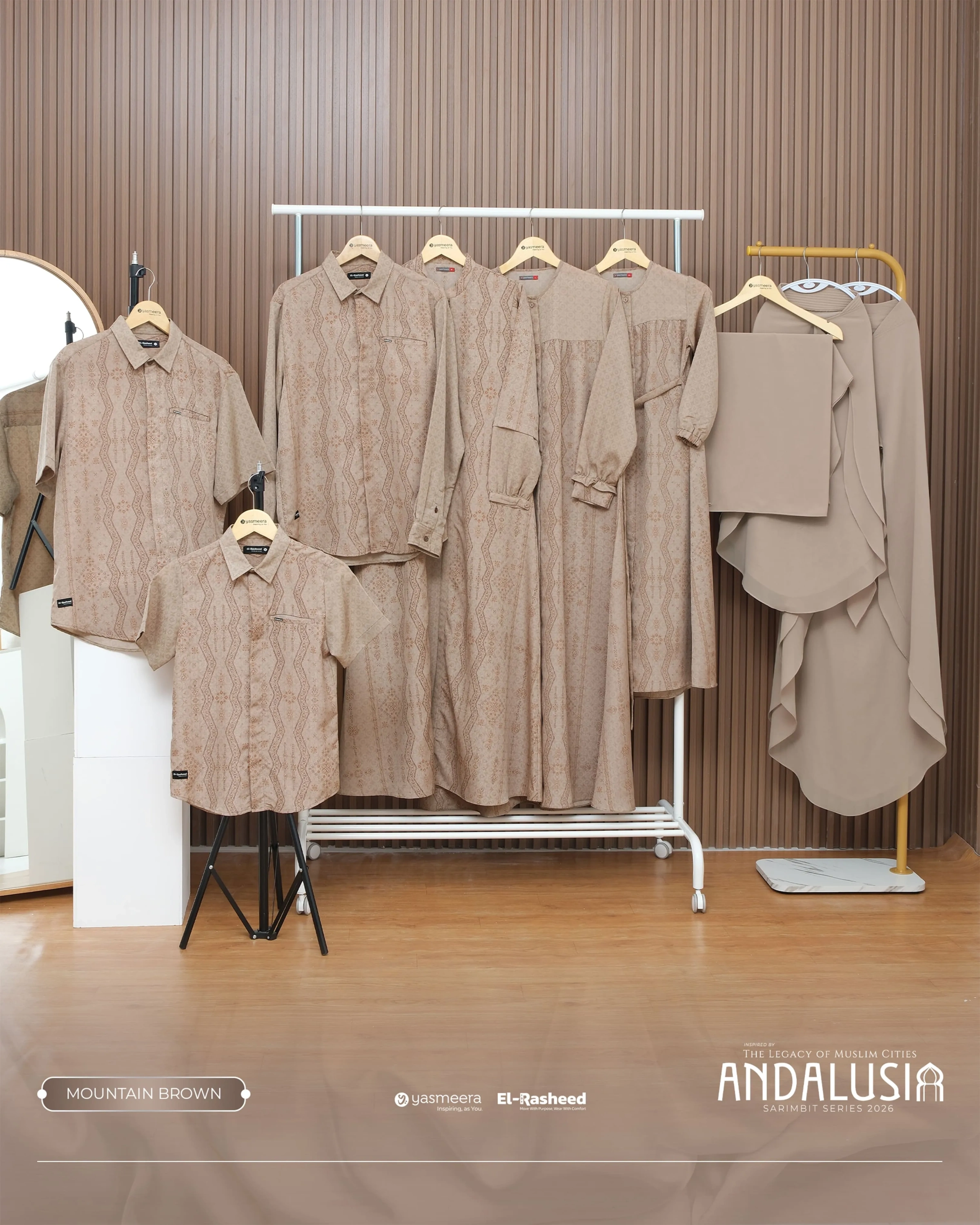 Yasmeera - ANDALUSIA SERIES - MOUNTAIN BROWN thumb 51