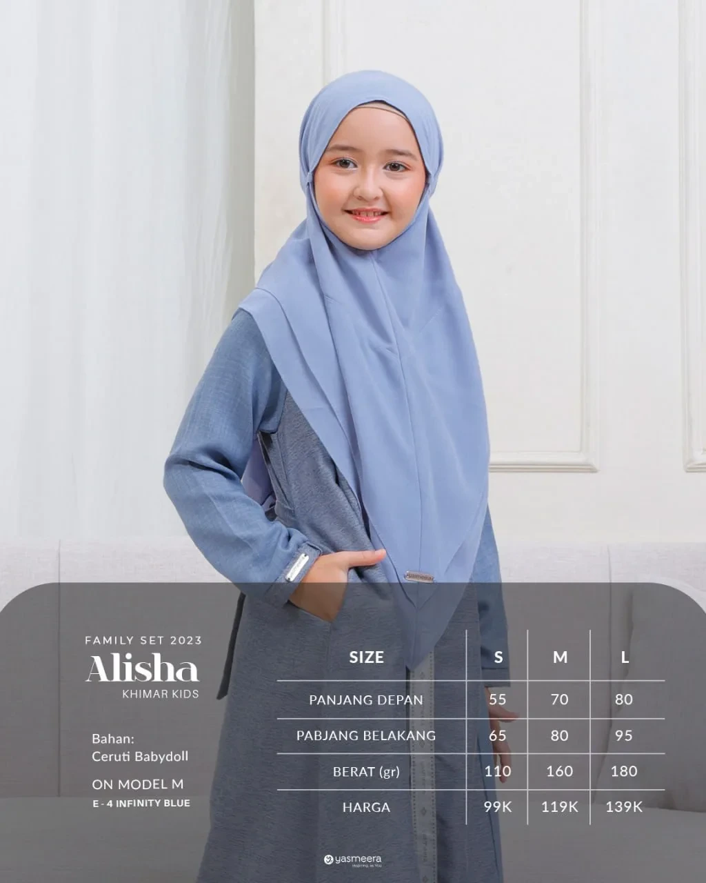 Yasmeera - GAMIS FAIZA ANAK thumb 30