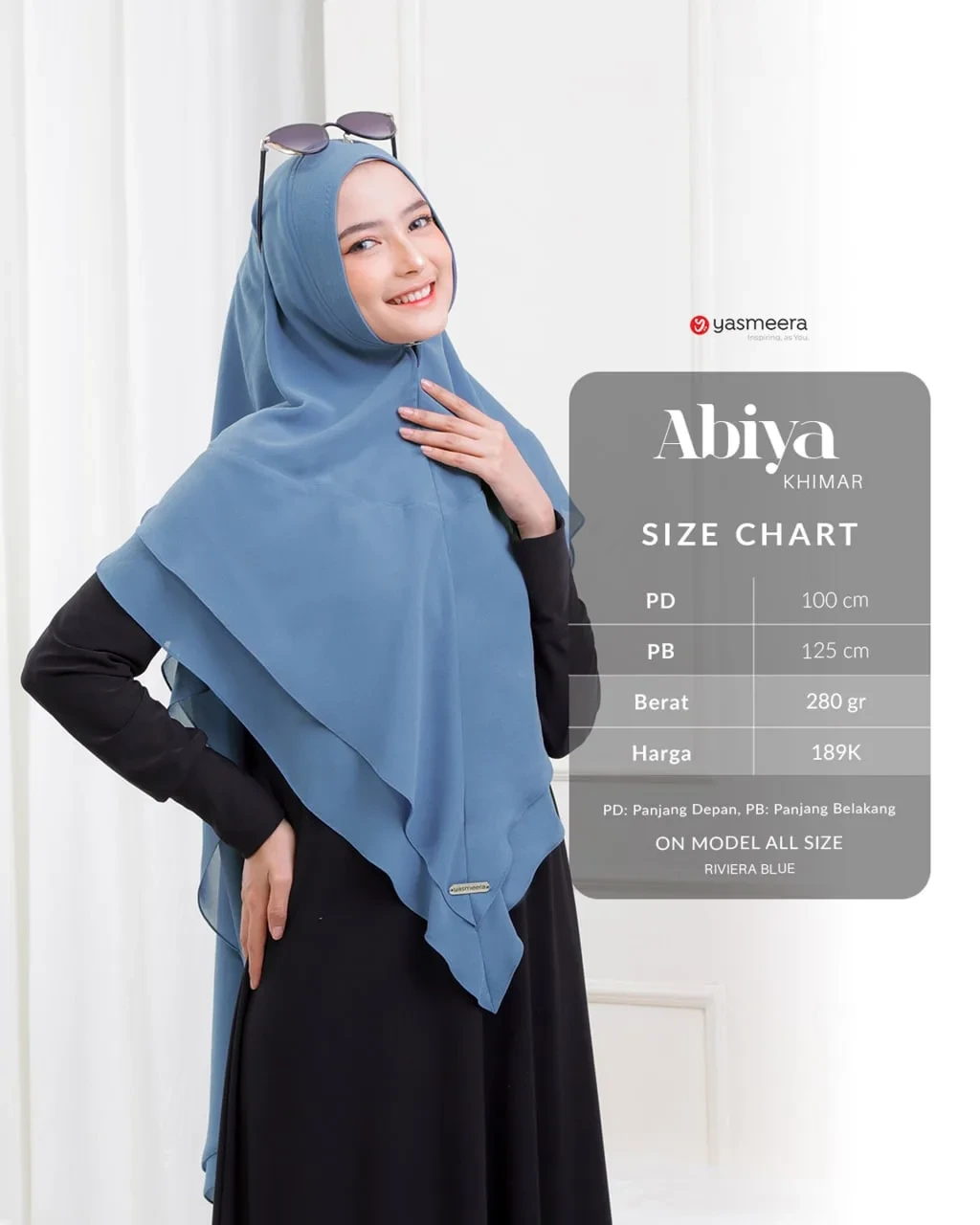 Yasmeera - KHIMAR ABIYA thumb 16