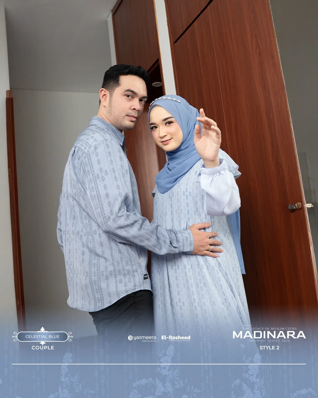 Yasmeera - MADINARA SERIES - CELESTIAL BLUE thumb 61