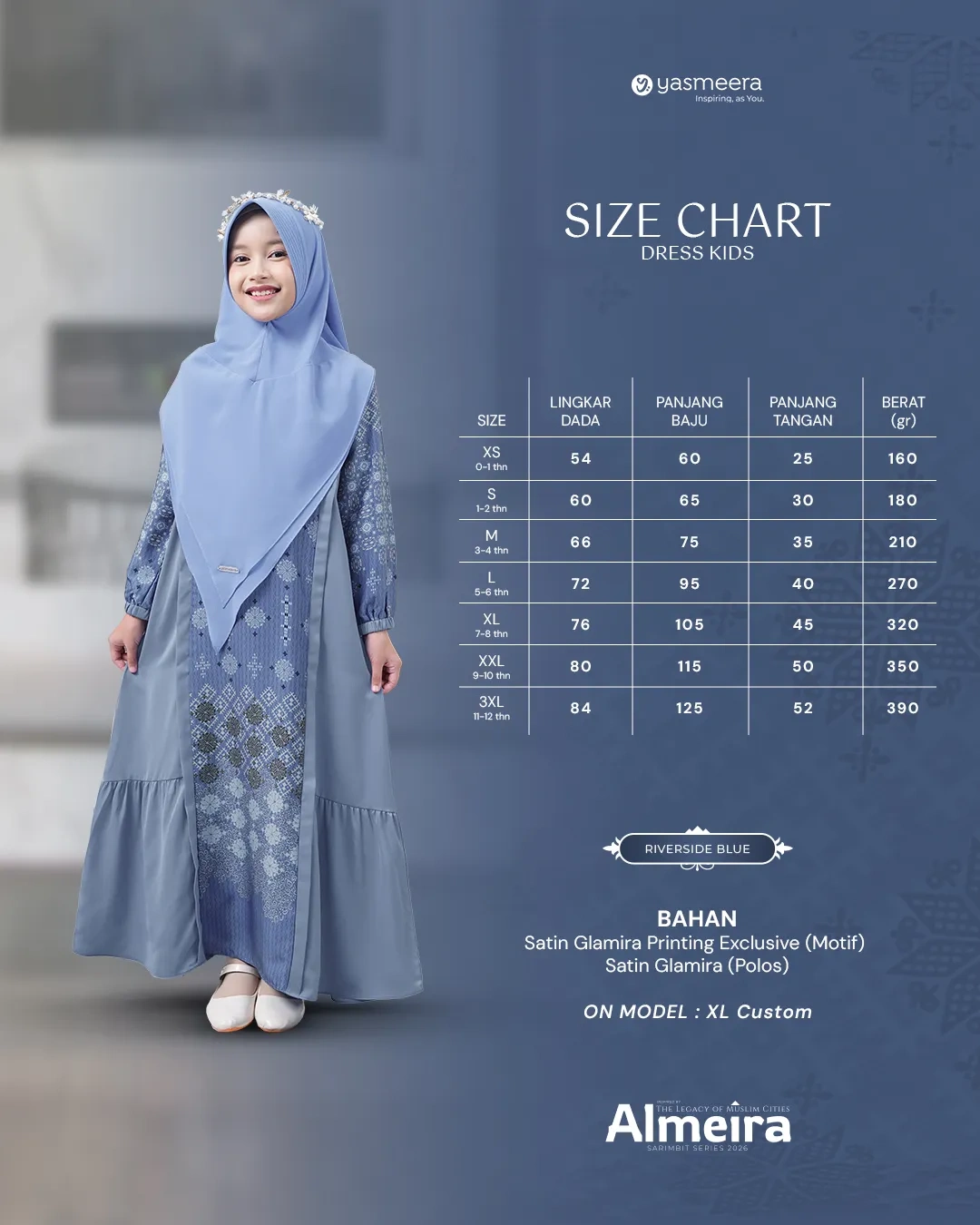 Yasmeera - ALMEIRA SERIES - RIVERSIDE BLUE thumb 29