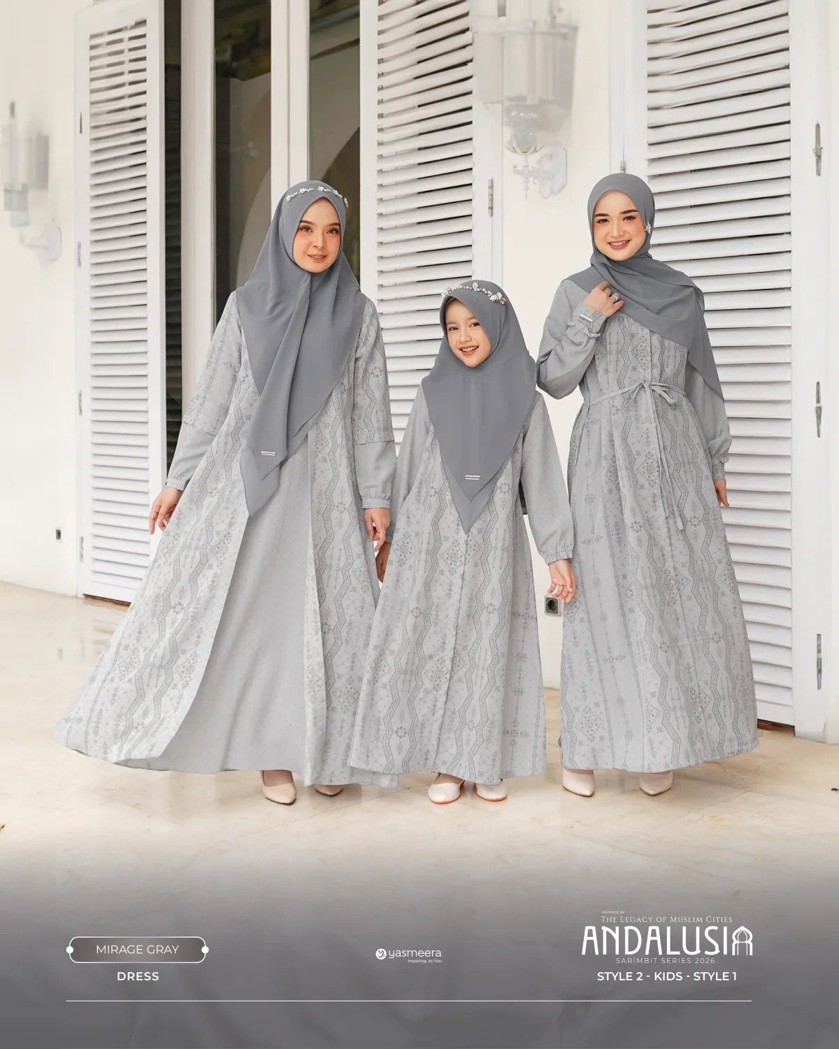 Yasmeera - ANDALUSIA SERIES - MIRAGE GRAY thumb 67
