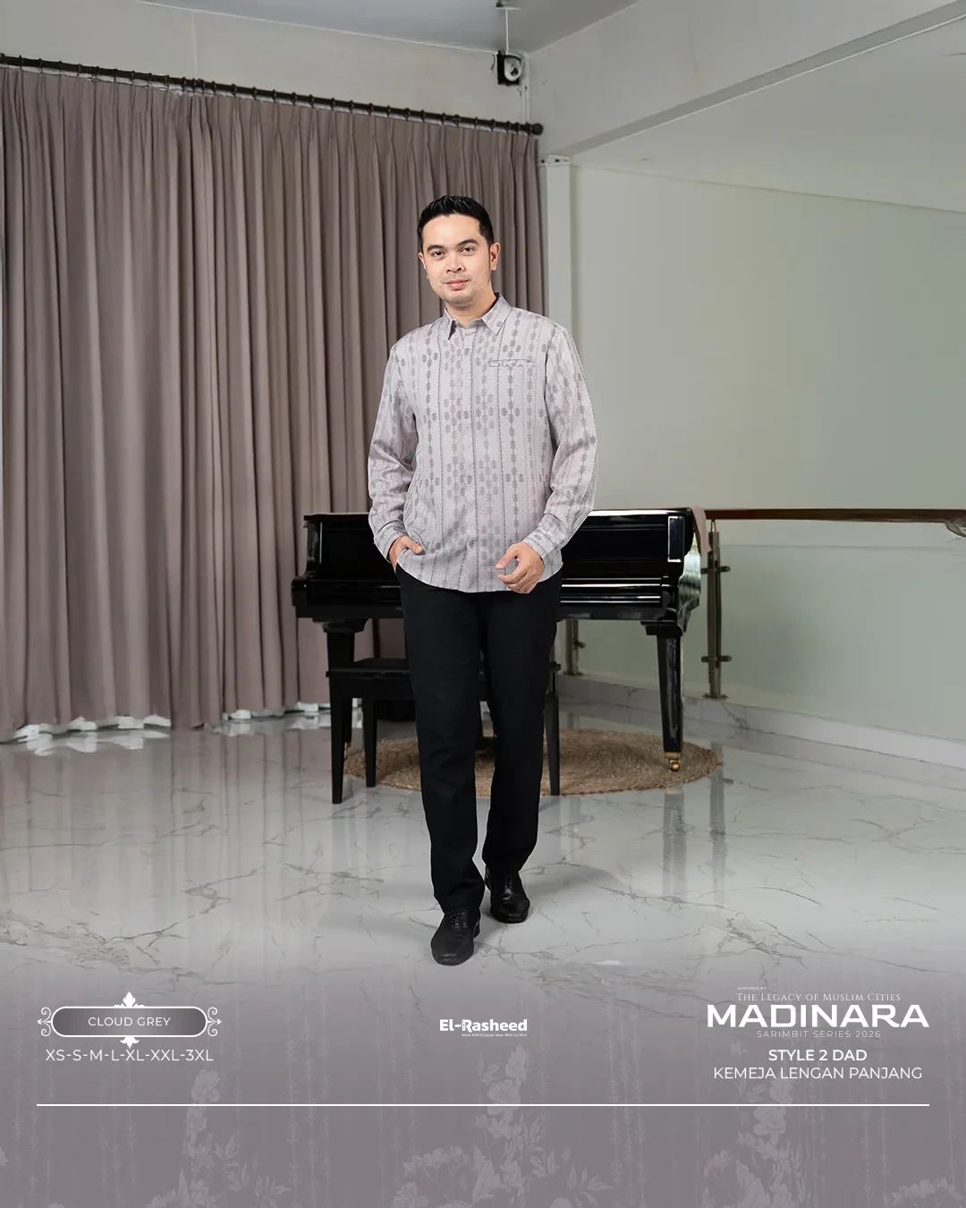 Yasmeera - KEMEJA MADINARA LENGAN PANJANG DEWASA GRADE B thumb 25